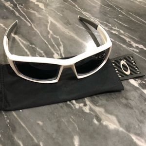 Oakley white sunglasses